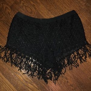 Lace shorts
